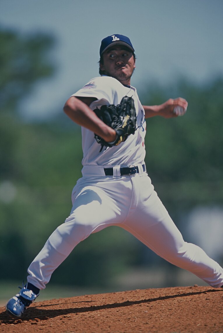 ドジャース時代の石井一久　©Naoya Sanuki