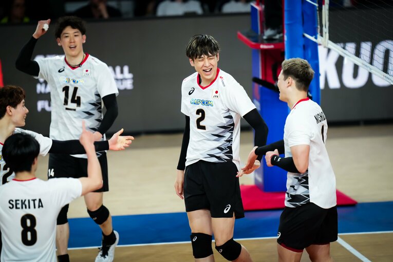 小野寺太志（VNLイラン戦）©︎Volleyball Wrold