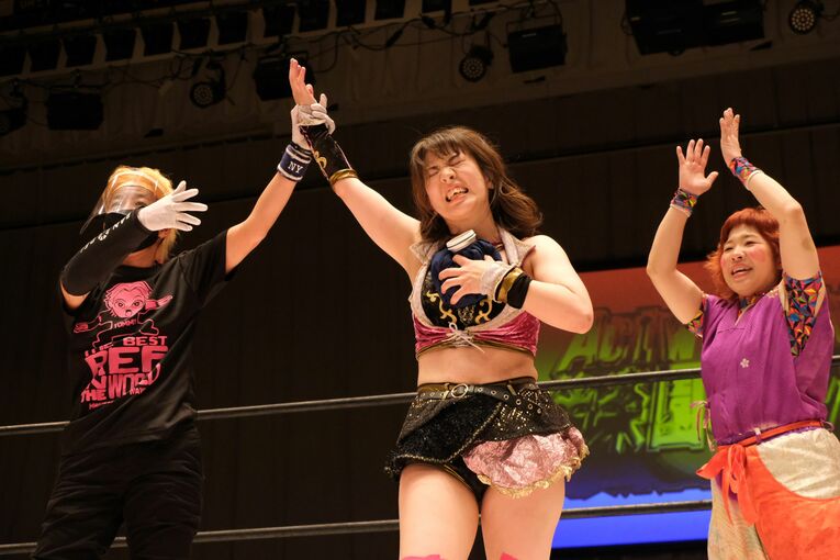 引退試合を終えた五十嵐