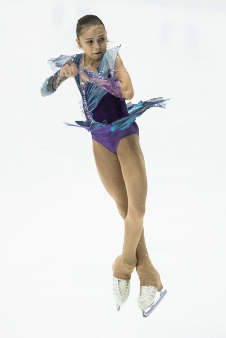 2019年のワリエワ　©Getty Images