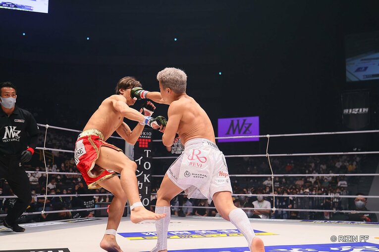 『RIZIN.37』YUSHI vs 覇留樹　©RIZIN FF
