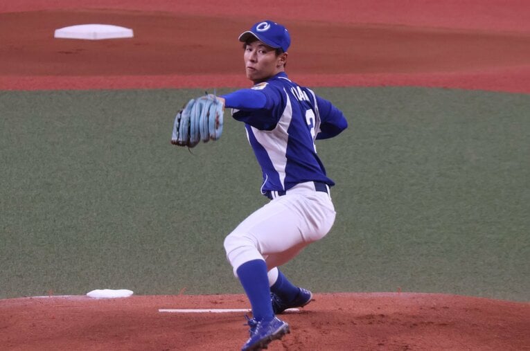 最速153キロの直球が武器のひとつ　©Fumi Sawai