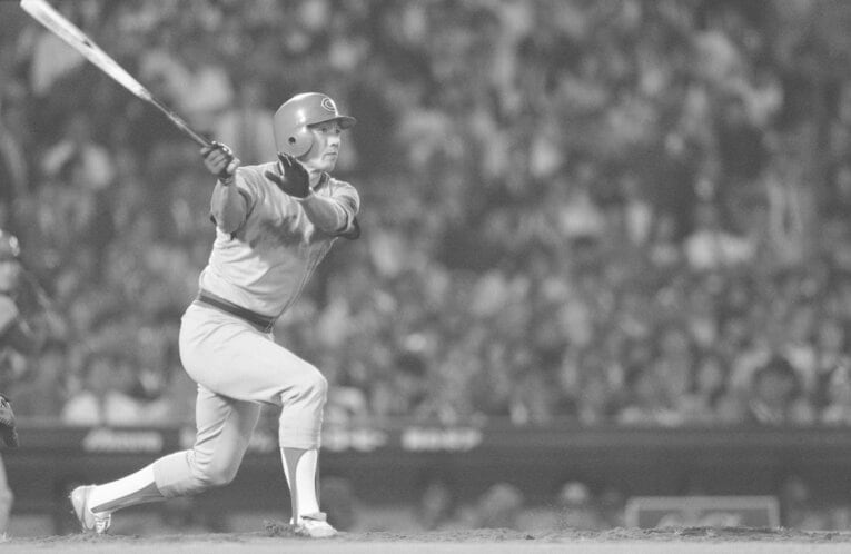 死にものぐるいで習得した左打ちでキャリアを切り拓いた　©JIJI PRESS