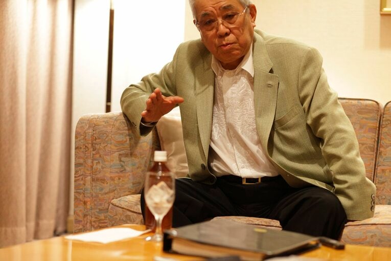 2009年撮影の野村克也　©Tabun Matsuzono