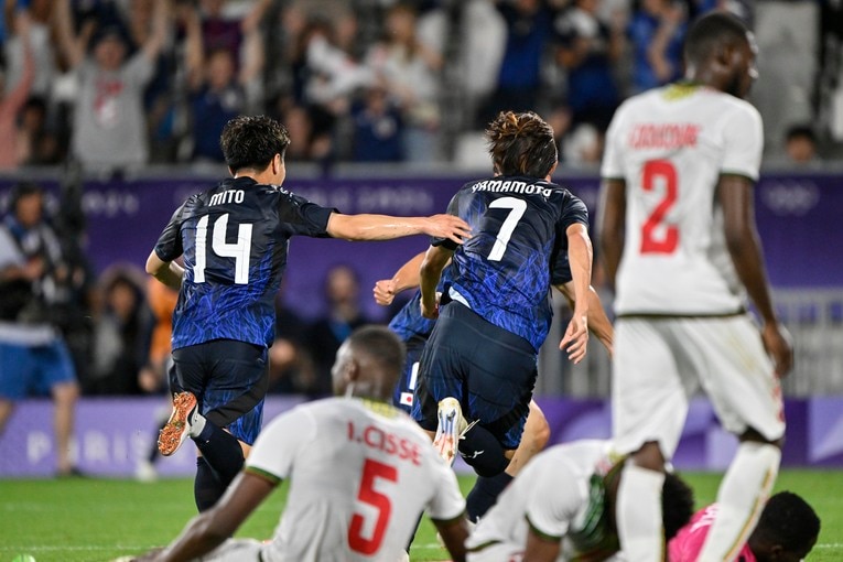 マリ戦、日本代表の奮闘　©Takuya Nakachi/JMPA