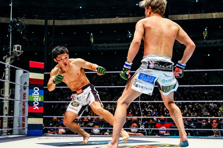 【アンケート8位】朝倉未来vs.斎藤裕（2021年）©RIZIN FF Susumu Nagao