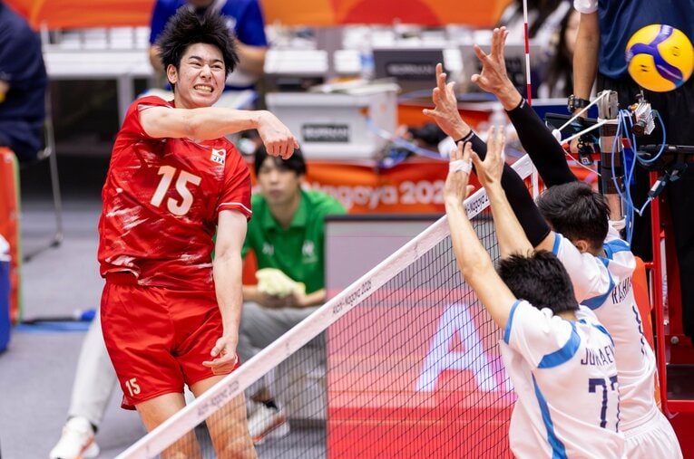 アジア大会に出場する甲斐優斗（23歳） ／ photograph by AFLO SPORT