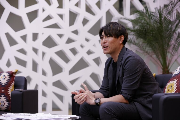 テレビ朝日・寺川俊平アナウンサー　©︎Atsushi Tokumaru