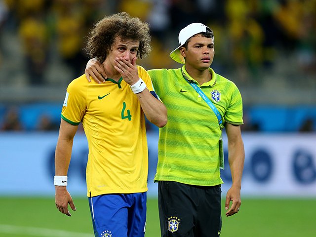ブラジル代表 ダビド・ルイスのサイン - サッカー/フットサル