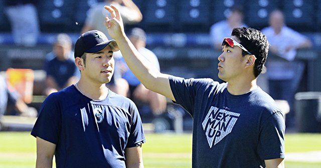 憧れの田中将大との初対決前日に。菊池雄星が先輩から学んだこと。（2／3） - MLB - Number Web - ナンバー