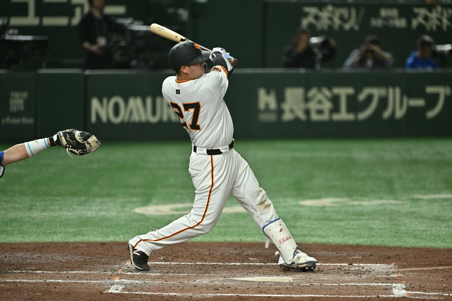 2017年ドラフト会議、巨人が2位で獲得した岸田行倫 ©Hideki Sugiyama