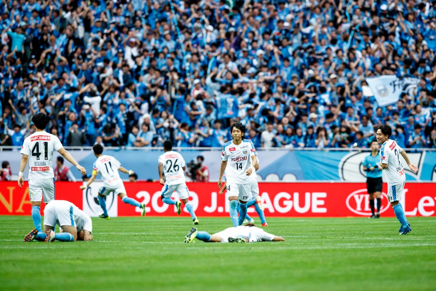 2019年ルヴァン杯決勝の一コマ　©Kiichi Matsumoto