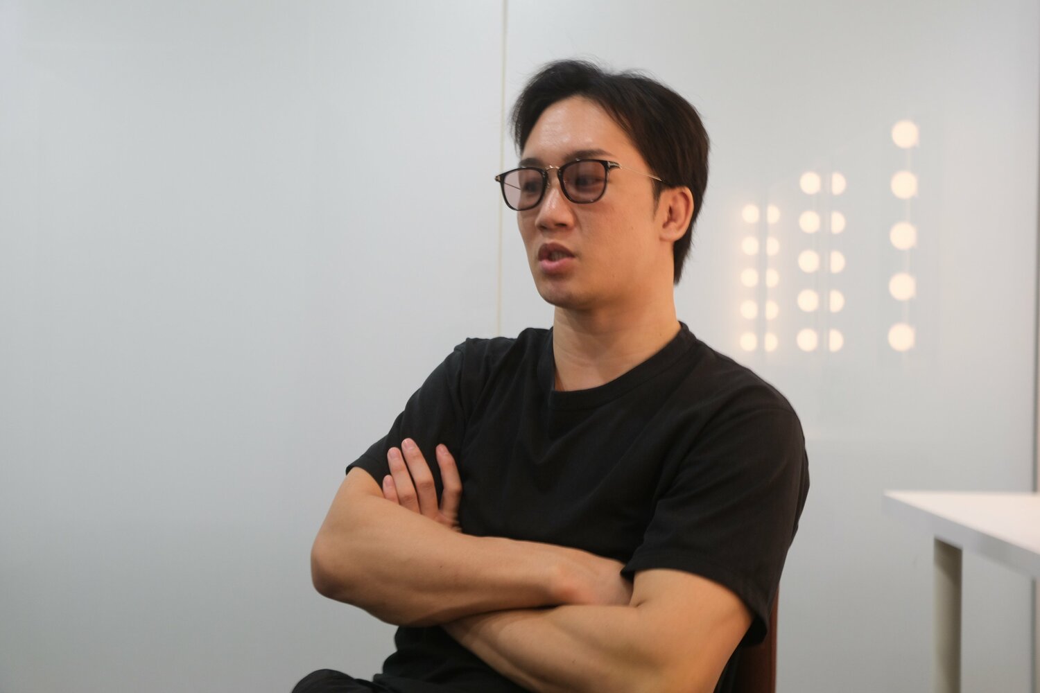 インタビューに応じた朝倉未来　©Norihiro Hashimoto