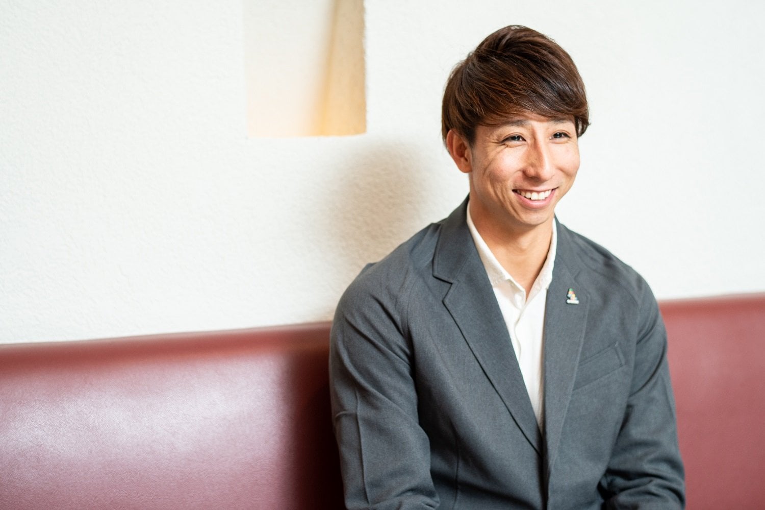 昨年11月にFA移籍への葛藤を明かしてくれた福田　©Nanae Suzuki