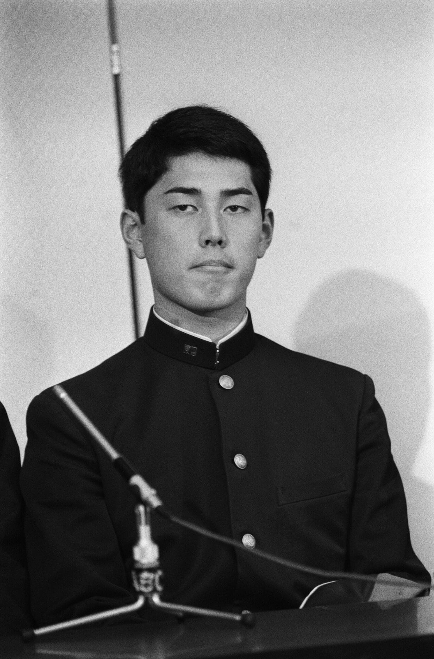 音楽を愛していた18歳、箕島高校3年生当時の吉井監督 ©︎JIJI PRESS