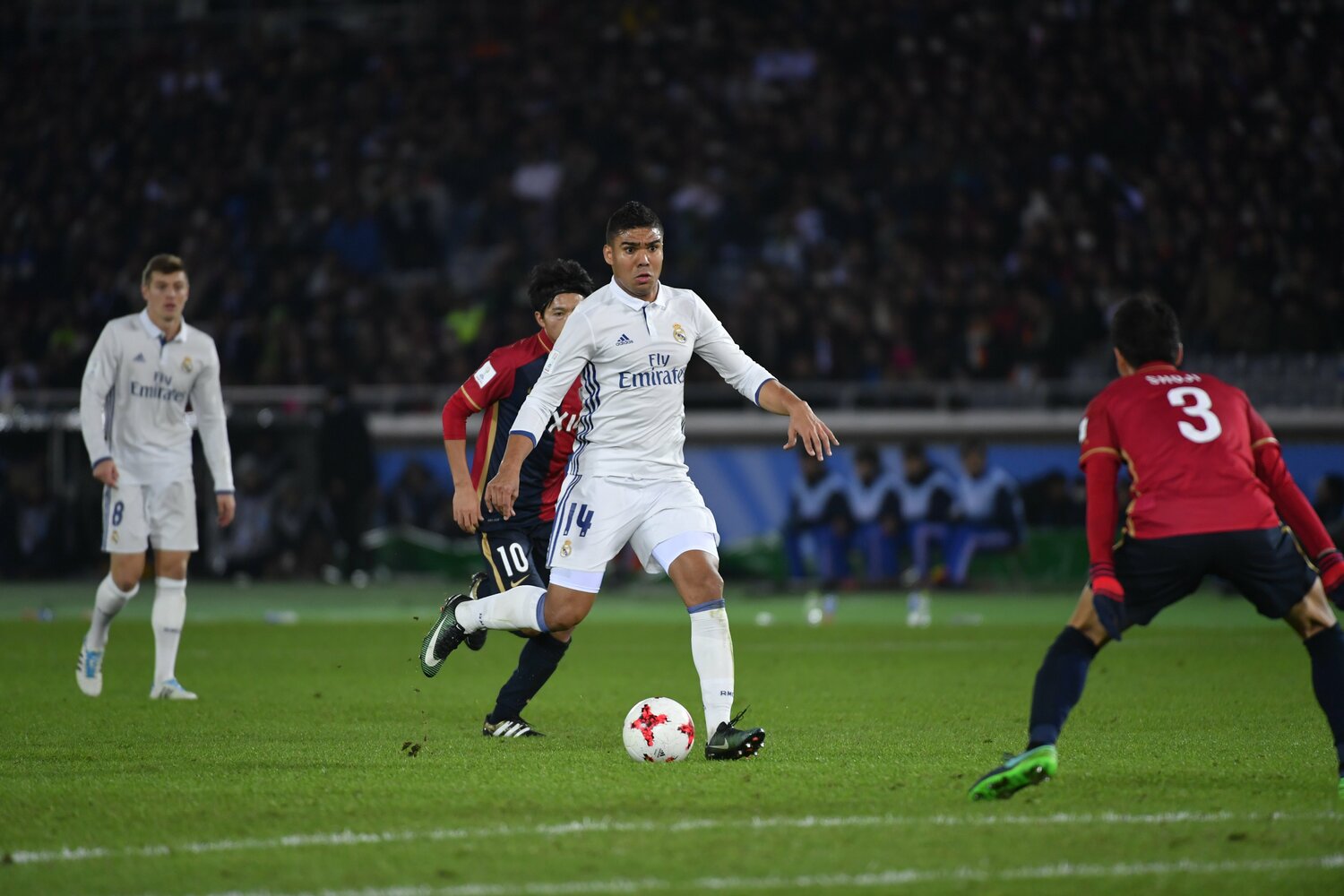 当代きってのブラジル人ボランチと言えばカゼミーロだ ©Takuya Sugiyama