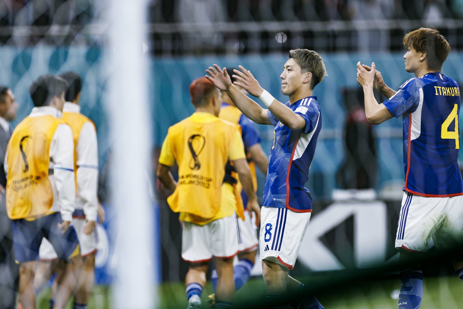 グループリーグ突破に大きく貢献した堂安律　©︎Kiichi Matsumoto/JMPA