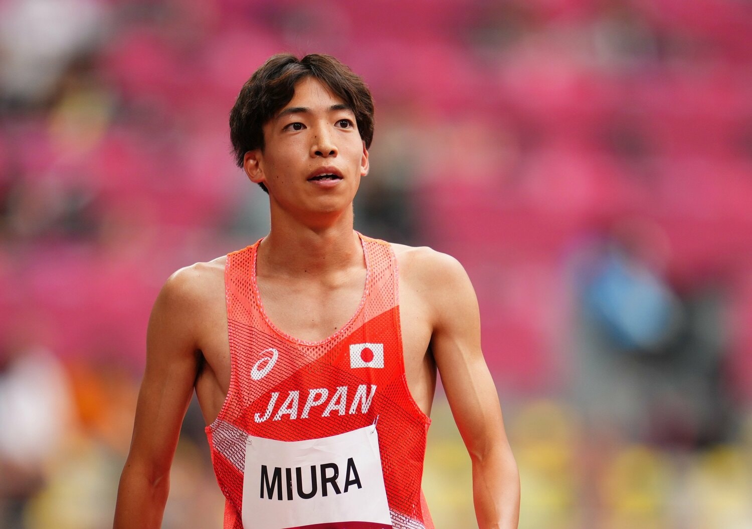 東京五輪での三浦 ©AFLO