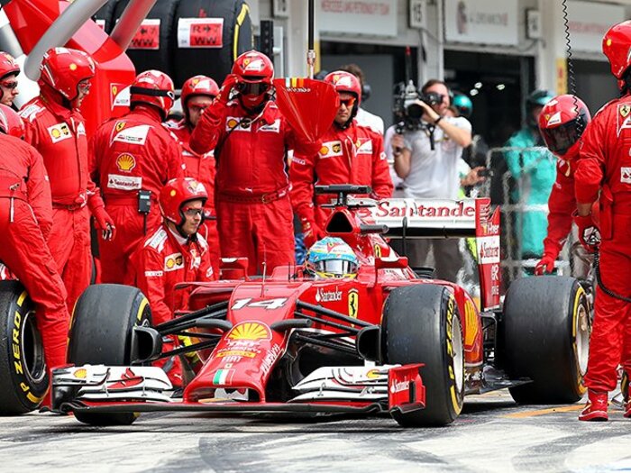 今シーズン自己最高の2位を獲得。アロンソだけに可能な「ある作戦」。＜Number Web＞ photograph by Getty Images