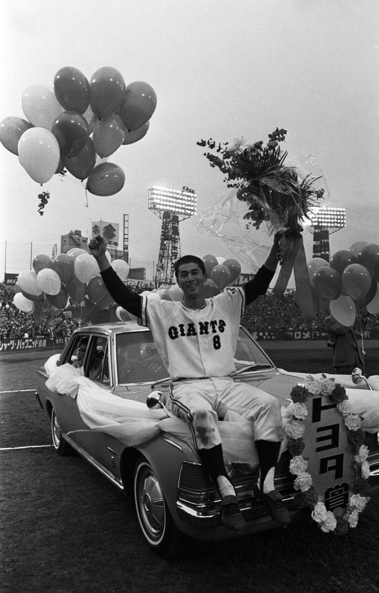 高田氏はプロでは新人ながら日本シリーズでMVPを獲得した　©JIJI PRESS