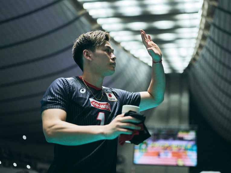 西田有志（パリ五輪予選トルコ戦）©︎Yuki Suenaga