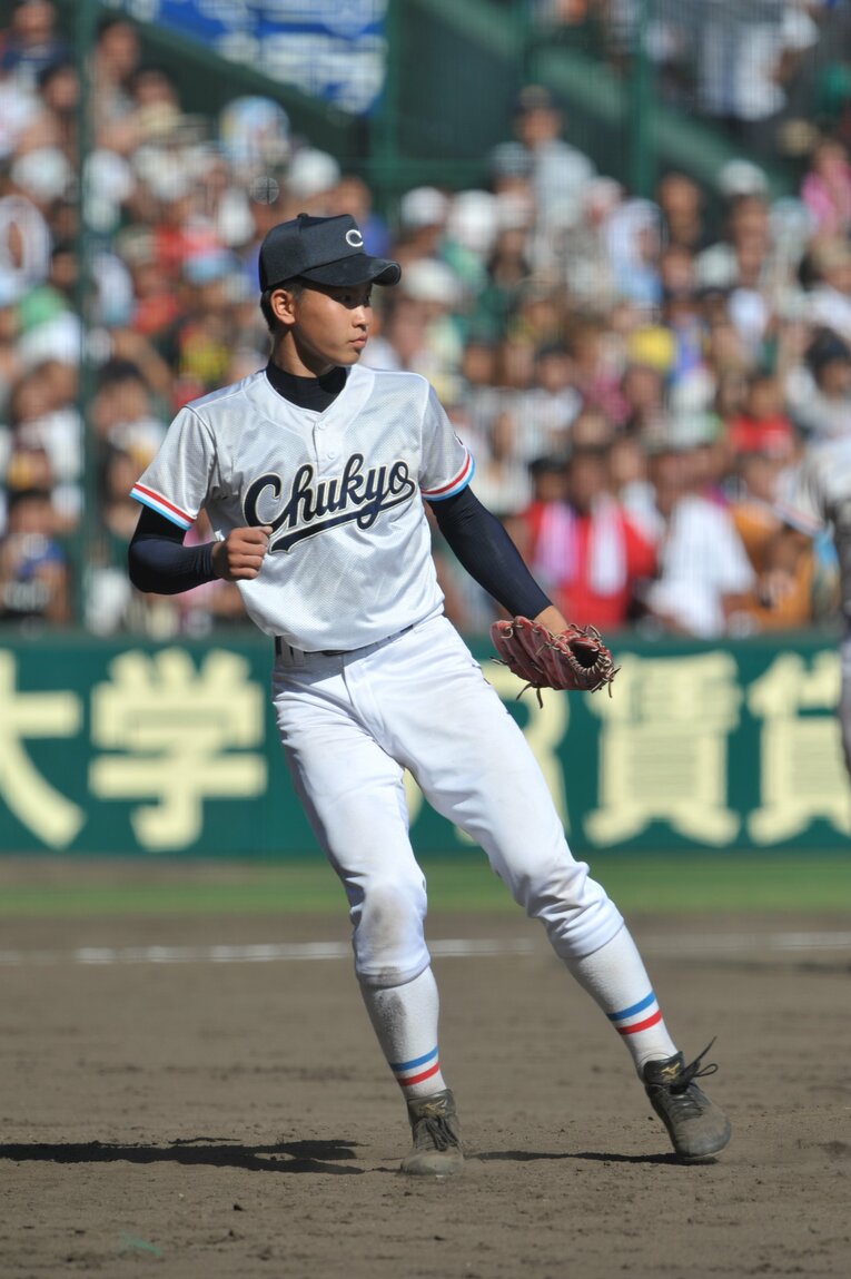 最後の1アウトが遠い中京大中京の堂林翔太　©Hideki Sugiyama