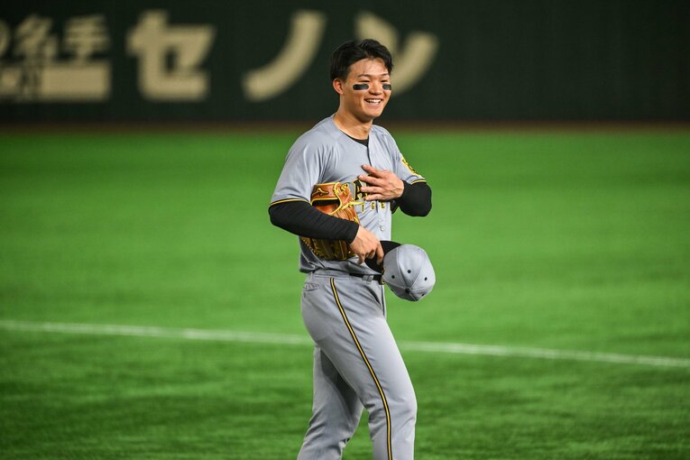 阪神・森下翔太　©︎Nanae Suzuki