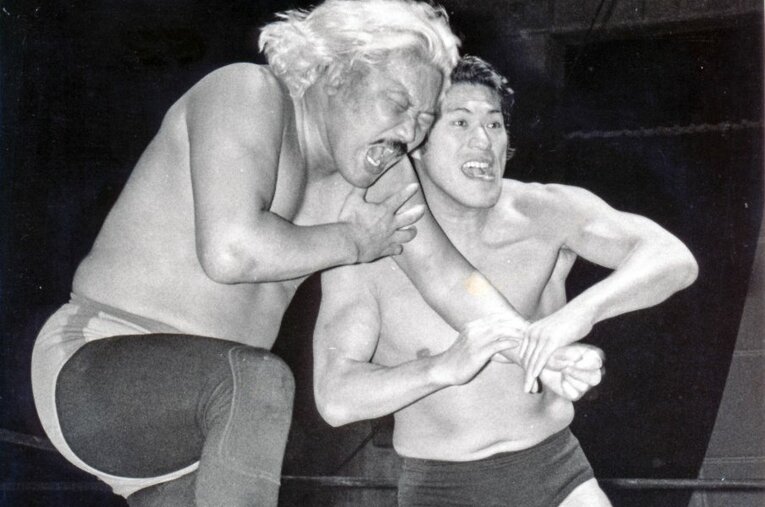 アントニオ猪木と日本人ヒールとして抗争を展開した上田馬之助 ／ photograph by AFLO