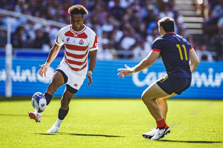 松島幸太朗（2023年ラグビーW杯アルゼンチン戦）　©︎Kiichi Matsumoto