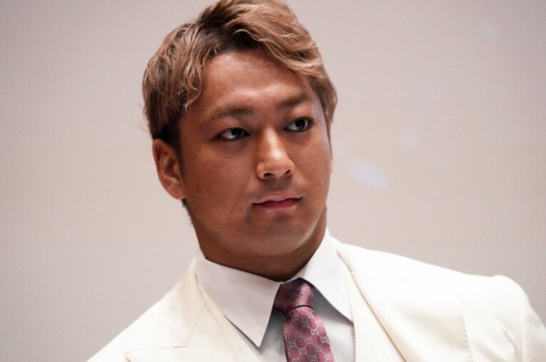 逆風に晒されている海野翔太。ブーイングは消えないが、来年1月4日の『WRESTLE KINGDOM 19』でIWGP世界ヘビー級王座に挑む ／ photograph by Essei Hara