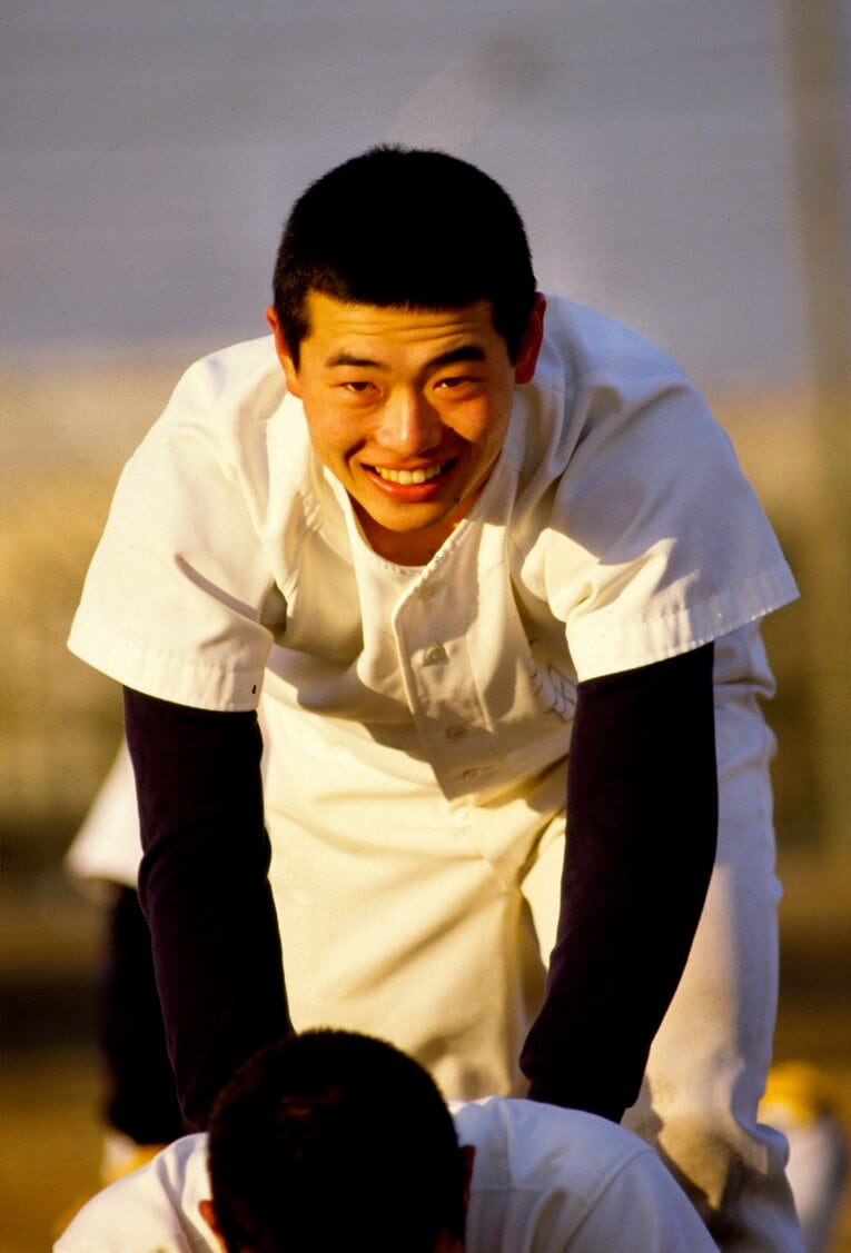 PL学園時代の桑田真澄　©︎Katsuro Okazawa/AFLO