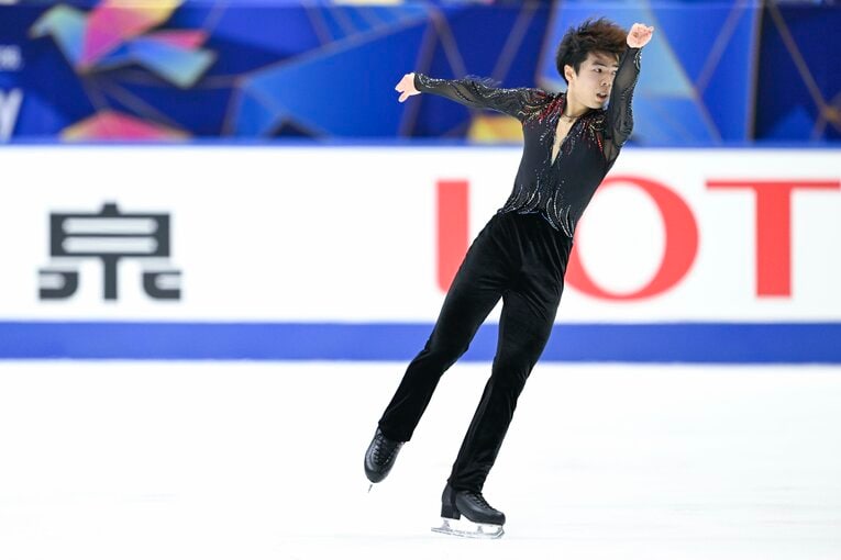 佐藤駿／NHK杯FSの演技　©️Asami Enomoto