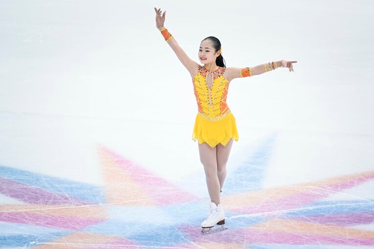 ジュニアGPファイナルのSP　©︎Asami Enomoto