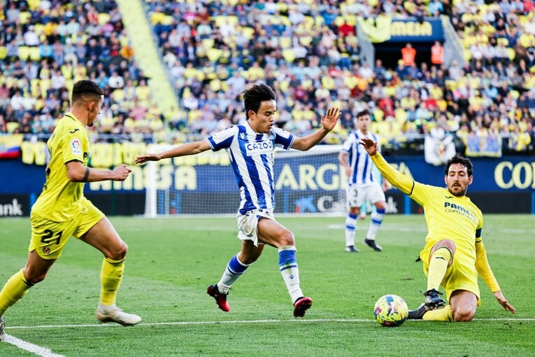 「久保建英とシルバが絡めば何かが起こる」でも2人の代わりは…不調ソシエダで奮闘“タケのクロスバー直撃弾、古巣選手との旧交”を撮った(28)