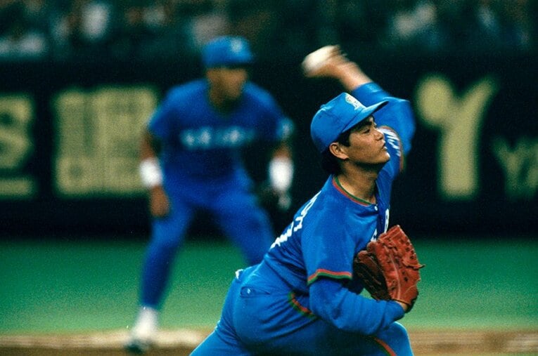 工藤公康／西武 ／ photograph by Kazuaki Nishiyama