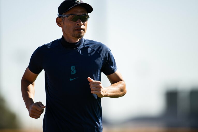 現在はマリナーズで会長付特別補佐兼インストラクターを務めるイチローさん　©︎Nanae Suzuki