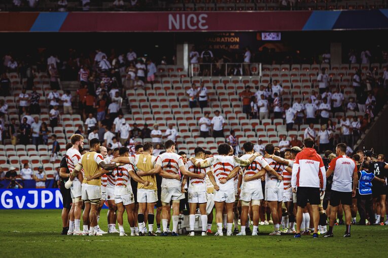 ニースでのイングランド戦。その取材後にちょっとしたトラブルがあった　©Kiichi Matsumoto