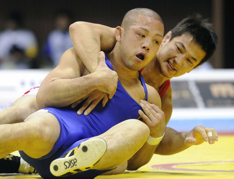 総合格闘家・倉本一真さんのレスリングでの選手時代　©︎KYODO