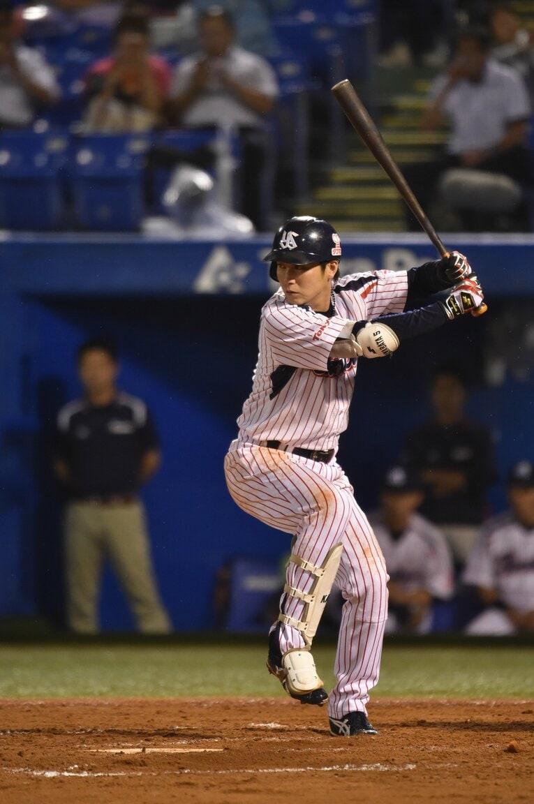 今季で引退を表明した川端慎吾。ヤクルト一筋20年のプロ野球選手人生だった ©BUNGEISHUNJU