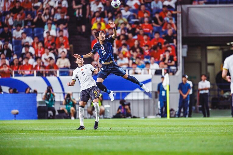 町田浩樹（2024年W杯アジア最終予選・中国戦）©︎Kiichi Matsumoto