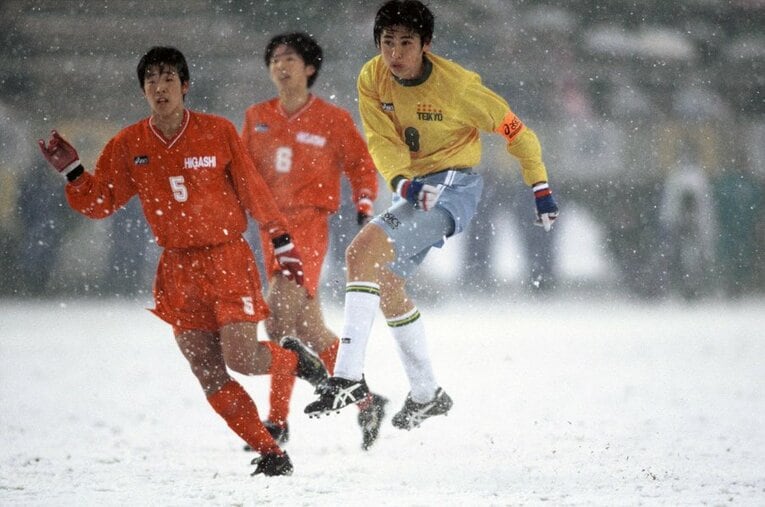 中田浩二／帝京 ／ photograph by Kazuhito Yamada