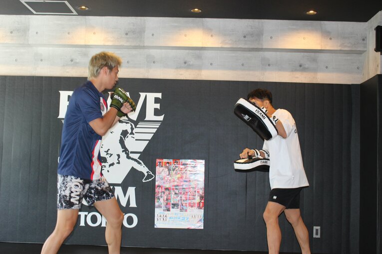 三浦孝太の公開練習の様子　©Number Web