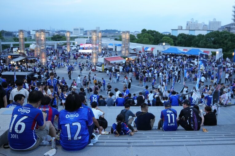 夕暮れどきの「トリコロールランド」