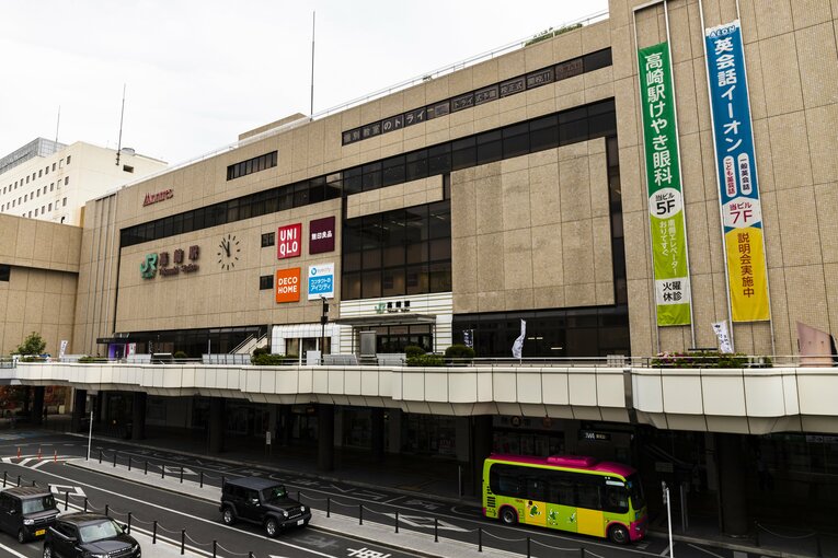 JR高崎駅。こちらは西口