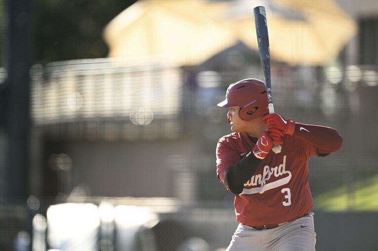 NPBドラフト会議で指名されるも、2年目のシーズンに集中することを誓う佐々木麟太郎　©︎Eakin Howard/Getty Images