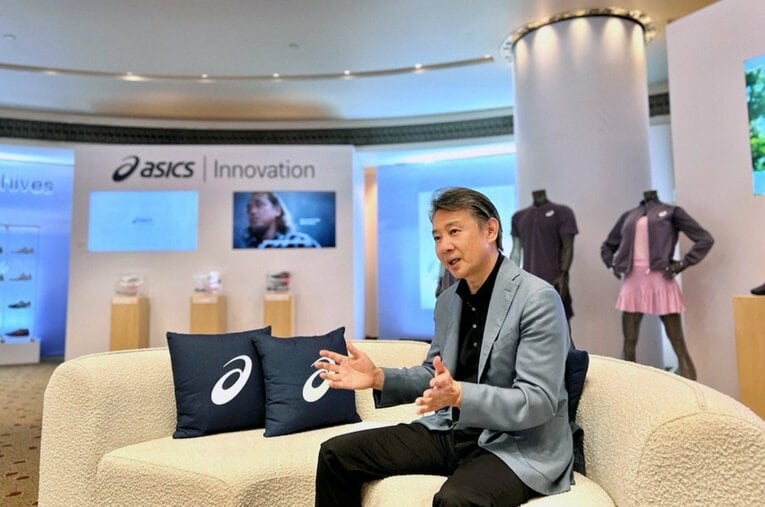 アシックスはなぜテニスに注力するのか。富永満之代表取締役社長COOに話を聞いた ／ photograph by ASICS