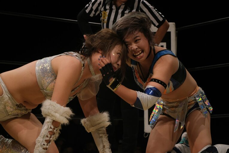 マリーゴールドの女子プロレスラー・桜井麻衣　©Norihiro Hashimoto