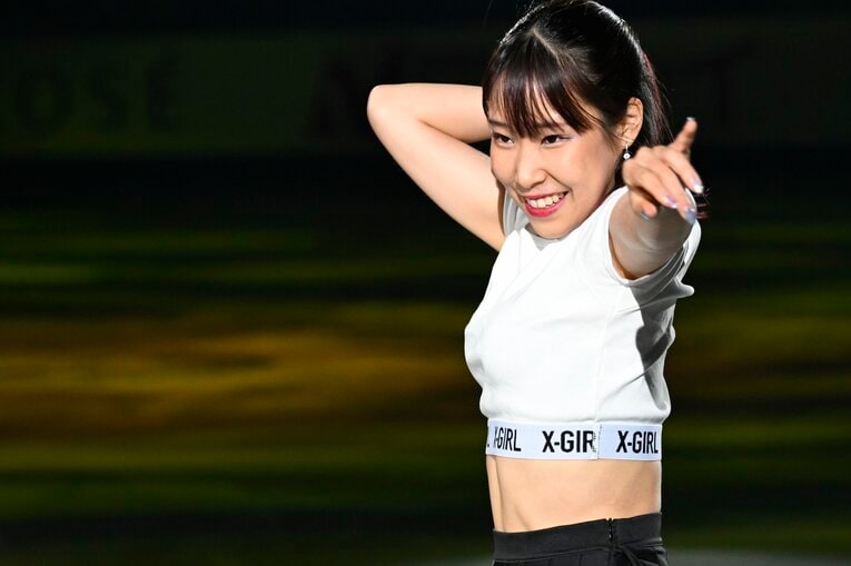 三原舞依のエキシビションでの演技　©Asami Enomoto