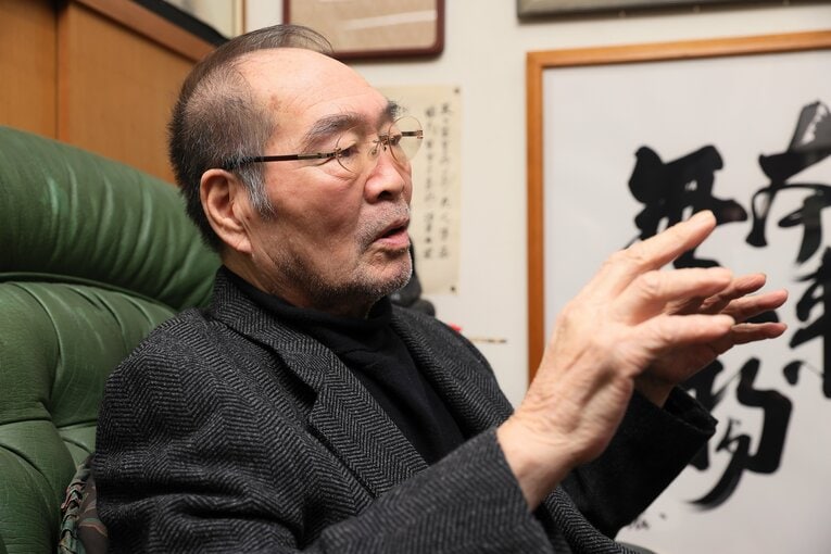 ガッツ石松（2023年） ©Shigeki Yamamoto