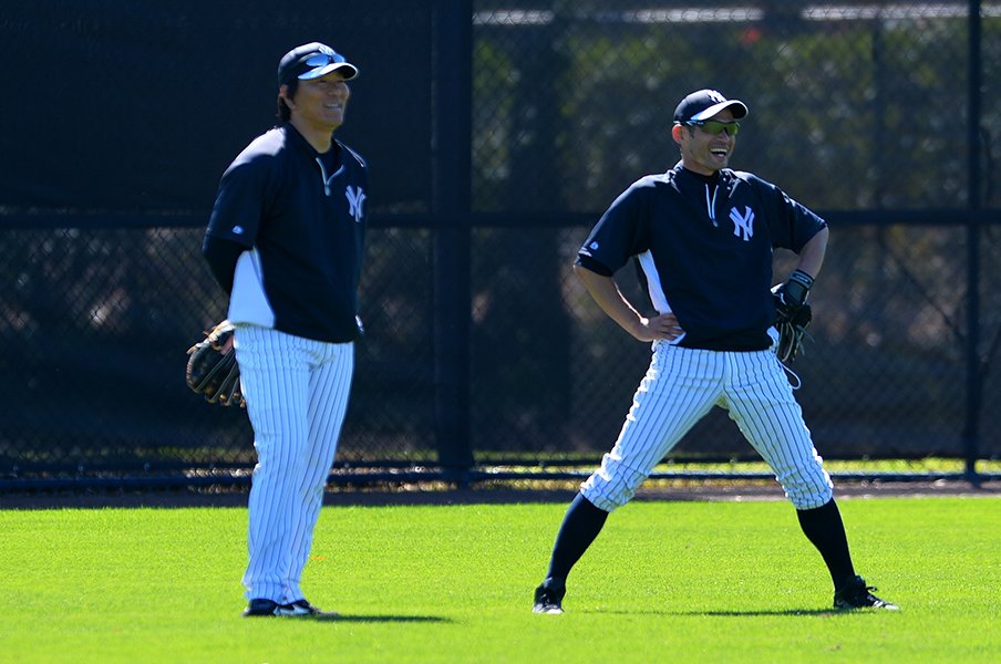 イチローと松井秀喜がいた幸福を 球音が消えた今こそ思い出す Mlb Number Web ナンバー